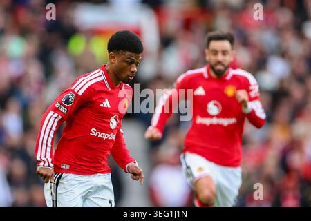 Old Trafford, Manchester, Regno Unito. 17 maggio 2026. Premier League Football, Manchester United contro Nottingham Forest; Amad Diallo del Manchester United Credit: Action Plus Sports/Alamy Live News Foto Stock