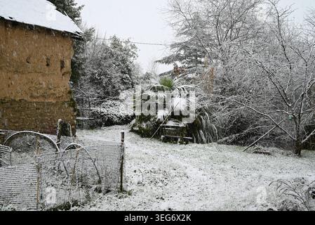Chilly Scenes of Winter Foto Stock