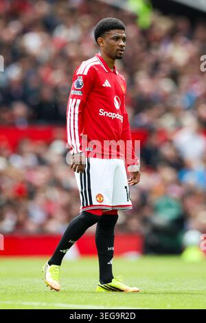 Manchester, Regno Unito. 17 maggio 2026. Amad Diallo (16 anni), centrocampista del Manchester United contro Nottingham Forest Premier League, a Old Trafford, Manchester, Inghilterra, il 17 maggio 2026 crediti: Phil Duncan/Every Second Media Credit: Every Second Media/Alamy Live News Foto Stock
