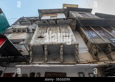 Edifici antichi a Udaipur Foto Stock