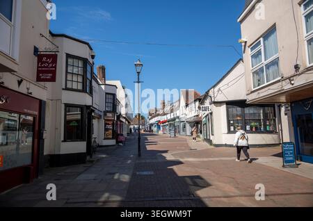 La rigenerazione dell'Harlow Town Centre dopo la loro offerta per un finanziamento del Town's Fund, creato dal governo britannico, per un valore massimo di 25 milioni di sterline. Foto Stock