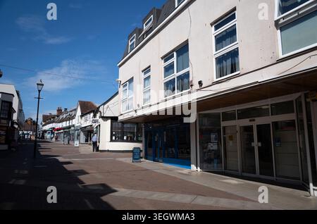 La rigenerazione dell'Harlow Town Centre dopo la loro offerta per un finanziamento del Town's Fund, creato dal governo britannico, per un valore massimo di 25 milioni di sterline. Foto Stock