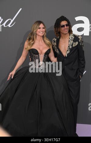 Heidi Klum e suo figlio Henry Samuel assistono all'Amfar Gala 2026 ...