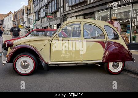 Citroen 2CV Dolly 1986 berlina classica francese iconica Foto Stock