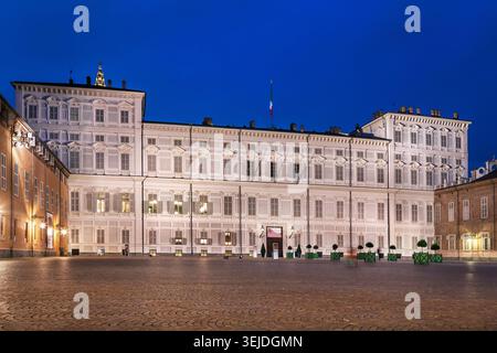 Palazzo reale di Torino, Italia Foto Stock