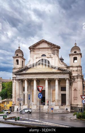 Basilica della Santissima Annunziata del Vastato, Genova, Italia Foto Stock