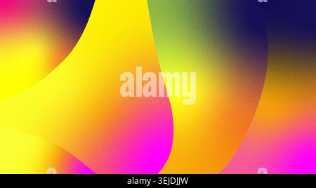 Sfondo astratto con sfumatura multicolore, texture rumorosa Foto Stock