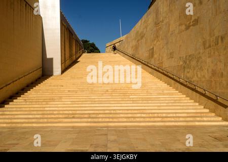 Malta - la Valletta, tenda di porta reale Foto Stock