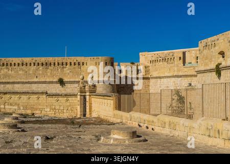 Malta - Valletta, Bastione di Abercrombies Foto Stock
