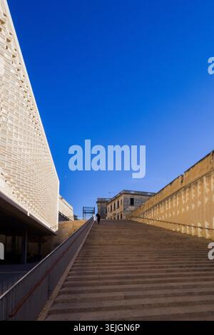 Malta - la Valletta, tenda di porta reale Foto Stock