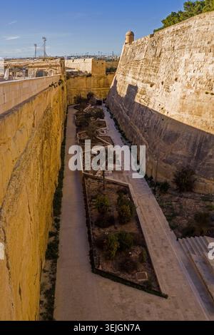Malta - la Valletta, tenda di porta reale Foto Stock