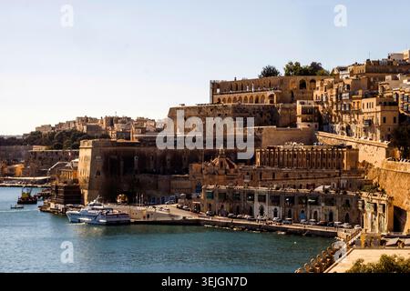 Malta - la Valletta, città vecchia di la Valletta Foto Stock