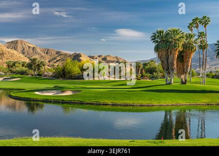 Indian Canyon Golf Resort a Palm Springs, California, Stati Uniti. Foto Stock