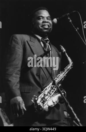 Maceo Parker, North Sea Jazz Festival, 2001. Foto Stock