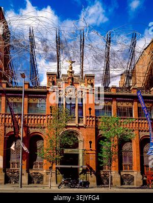 Museo Fundació Antoni Tàpies di Barcellona, Catalogna, Spagna Foto Stock