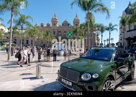 Casinò, Spielcasino, Bentley, Monte Carlo, Costa Azzurra, Monaco Casino, Spielcasino, Bentley, Monte Carlo, Costa Azzurra, Monaco *** Casinò, casinò, Bentley, Monte Carlo, Costa Azzurra, Monaco Casino, casinò, Bentley, Monte Carlo, Costa Azzurra, Monaco Foto Stock