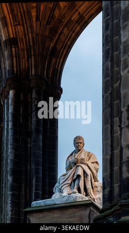Scott Monument, East Princes Street Gardens, Edimburgo, Scozia Foto Stock