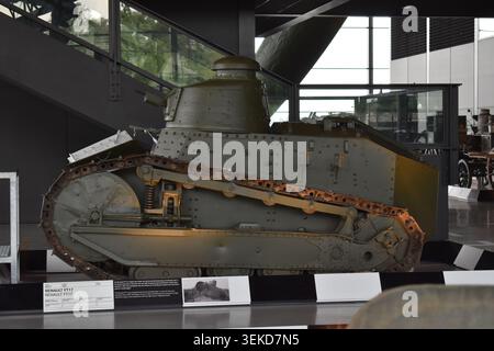 Soesterberg, Paesi Bassi - 31 maggio 2026: Un carro Renault FT17 Foto Stock