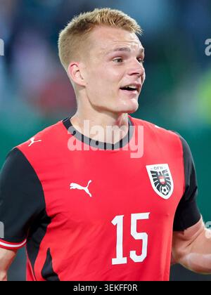 Philipp Lienhart (Austria) Schaut, International Friendly, Austria/Tunisia, Ernst Happel Stadion AM 01. Giugno 2026 a Vienna, Österreich. (Foto von Marco Steinbrenner/DeFodi Images) Philipp Lienhart (Austria) Looks On, International Friendly, Austria contro Tunisia, Ernst Happel Stadion, 1 giugno, 2026 a Vienna, Austria. (Foto di Marco Steinbrenner/DeFodi Images) Foto Stock