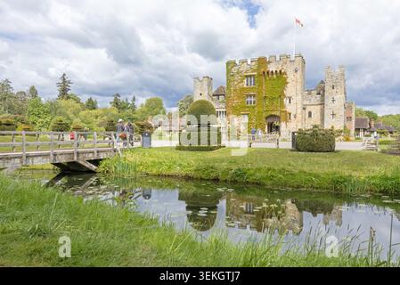 Hever Castle & Gardens, Hever, Kent, Inghilterra, Regno Unito Foto Stock