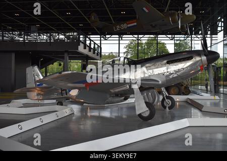 Soesterberg, Paesi Bassi - 31 maggio 2026: Un North American P-51K Mustang aircaft Foto Stock