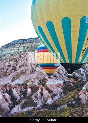 Cappadocia Ballon Turkey Foto Stock
