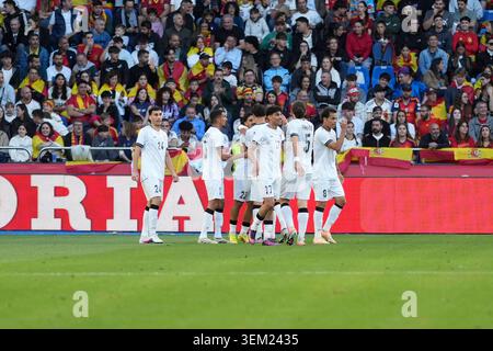Amichevole di calcio internazionale FIFA Spagna vs Iraq allo stadio Riazor A Coruna, Spagna, giovedì 4 giugno 2026. 900/Cordon Press Credit: CORDON PRESS/Alamy Live News Foto Stock