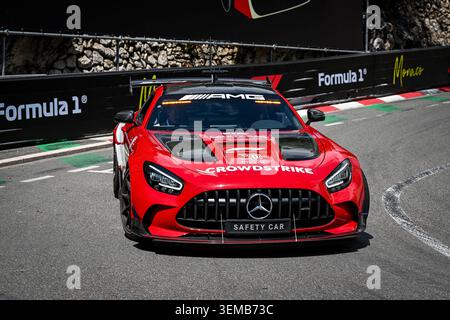 Monaco, Monte Carlo, 6 giugno 2026, FIA Safety Car durante le qualifiche F1, Copyright Marco Talluto/Alamy Live News Foto Stock