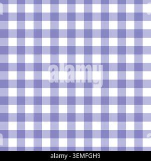 Gabbia viola-lavanda su sfondo bianco. Ripetizione geometrica senza cuciture. Illustrazione acquerello. Per i progetti estivi e primaverili. Adatto per il pacchetto Foto Stock