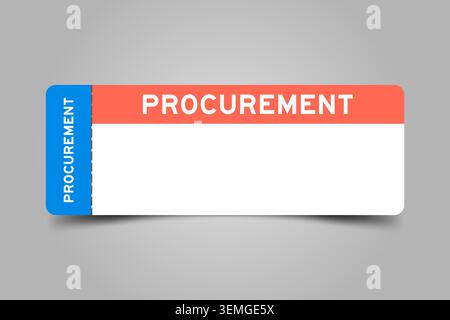 Biglietto di colore blu e arancione con acquisizione di testi e spazio per copie bianche Illustrazione Vettoriale