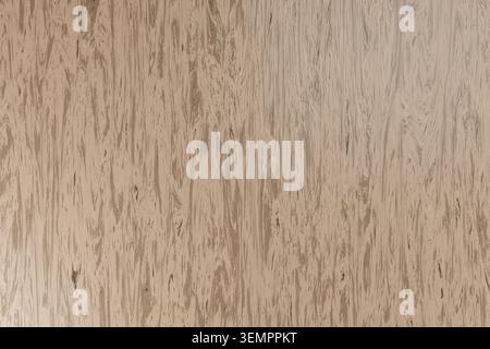 Rendering 3D astratto di uno sfondo in legno beige chiaro. Sfondo minimalista per superfici con motivo in legno, perfetto come spazio di copia del modello per grafica de Foto Stock