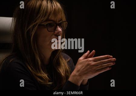 Jennifer Jason Leigh possessore: Uncut (2020) *Filmstill - solo per uso editoriale* Vedi istruzioni speciali. Immagine CAP/SFS fornita da Capital Pictures Foto Stock