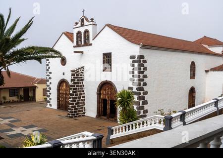 La Palma, Santo Domingo de Garafia, Iglesia Señora de la Luz Foto Stock