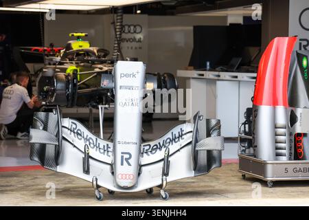 11 giugno 2026: Circuito di Barcellona-Catalunya, Barcellona, Spagna; Gran Premio di Formula 1 di Barcellona Catalunya, giorno di arrivo; Audi Revolut F1 Team Foto Stock