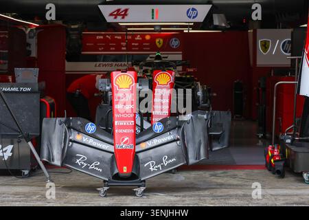 11 giugno 2026: Circuito di Barcellona-Catalunya, Barcellona, Spagna; Gran Premio di Formula uno di Barcellona, giorno dell'arrivo; Scuderia Ferrari HP Foto Stock