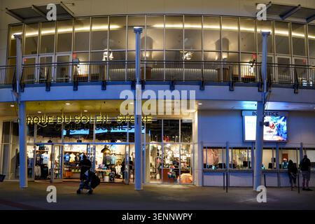 Orlando USA, febbraio 28 2026, negozio Cirque du Soleil Foto Stock