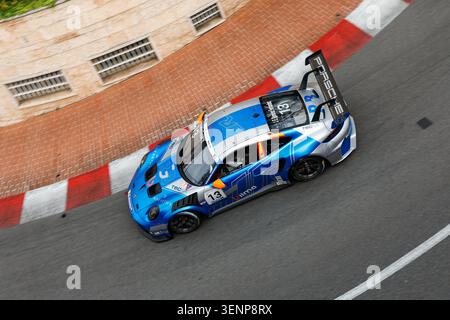 #13 Jorge E. Ramirez Fernandez (ESP, RGB Racing Team), Porsche Mobil 1 Supercup sul circuito di Monaco il 4 giugno 2026 a Monte Carlo, Monaco. (Foto di HOCH ZWEI) Foto Stock