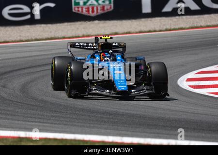 Barcellona, Spagna. 12 giugno 2026. Carlos Sainz della Williams Racing in pista durante le prove in vista del Gran Premio di F1 di Catalunya sul circuito di Montemelo il 12 giugno 2026 a Barcellona, Spagna. Crediti: Marco Canoniero/Alamy Live News Foto Stock