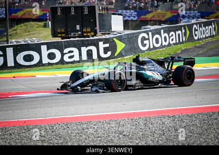 Barcellona, Spagna, 12 giugno 2026, Kimi Antonelli, Mercedes, durante le prove libere, Copyright Antonio spina/Alamy Live News Foto Stock