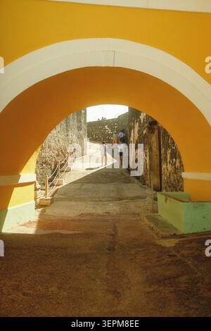 vecchia san juan, porto rico Foto Stock
