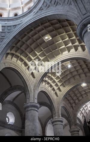 Soffitto a volta nella Cattedrale di Merida o nella Catedral de San Ildefonso a Merida, Yucatan, Messico Foto Stock