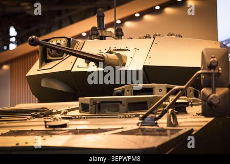 Parigi, Francia. 15 giugno 2026. Eurosatory 2026 Land and ireland Defence and Security Fair, alla Paris-Nord Villepinte Exhibition, a nord di Parigi, il 15 giugno 2026 foto di Thomas Arnoux/ABACAPRESS.COM credito: Abaca Press/Alamy Live News Foto Stock