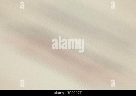 Uno sfondo digitale astratto con sfumatura diagonale di tonalità beige, crema e neutre con una sottile texture granulosa e morbida Foto Stock