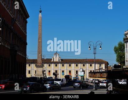 Piazza Giovanni Paolo II, Roma, Lazio, Italia, aprile 2024 Foto Stock