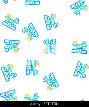 onestà del vettore commerciale modello omogeneo onestà dell'illustrazione dei segnali commerciali Illustrazione Vettoriale