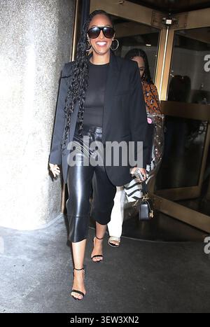 New York, New York, Stati Uniti. 24 giugno 2026. TIA Mowry ha visto al New York Live il 24 giugno 2026 a New York. Credito: RW/Media Punch/Alamy Live News Foto Stock