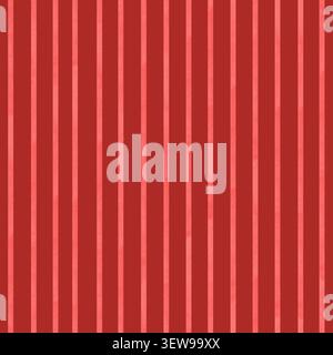 Sfondo a righe rosse con colori ad acquerello senza cuciture Foto Stock