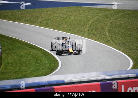 Austria, Spielberg, 27 giugno 2026, Max Verstappen, Red Bull, durante la giornata delle qualificazioni di F1, Copyright Antonio spina/Alamy Live News Foto Stock