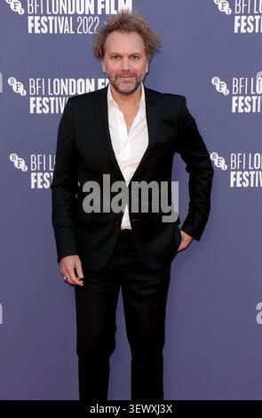 10 ottobre 2022 - Londra, Inghilterra, Regno Unito - 66° BFI London Film Festival Headline Gala - The Son UK Premiere nella foto: Florian Zeller Foto Stock