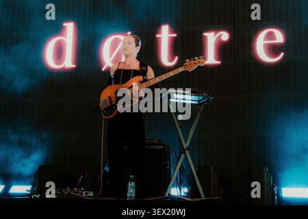 Roskilde, Danimarca. 29 giugno 2026. La band danese Dotre esegue un concerto dal vivo durante il festival musicale danese Roskilde Festival 2026 a Roskilde. Foto Stock